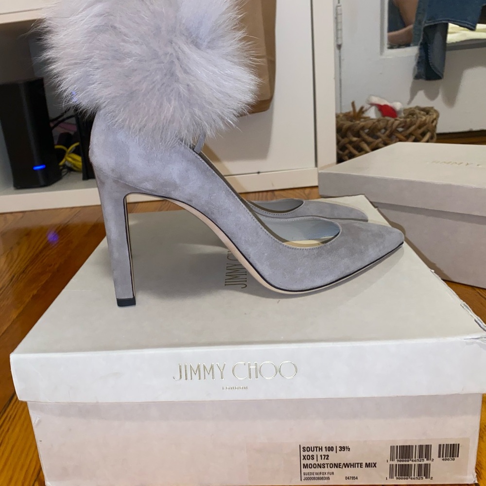 Ankle fur strap ( fur is optional)